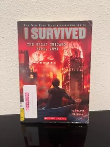 I Survived the Great Chicago Fire, 1871 (I Survived #11) - LIBRARY DISCARD - Picture 1 of 2