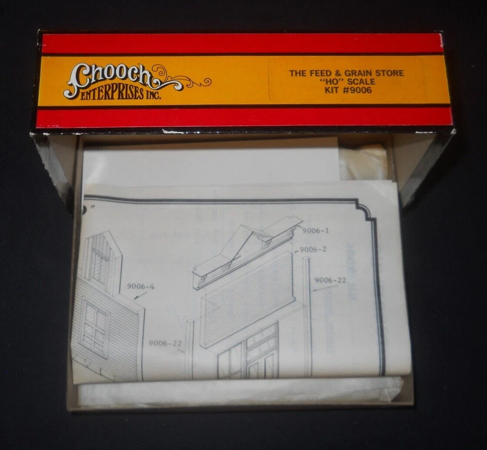 HO Chooch The Feed & Grain Store Kit Foto 1 de 1