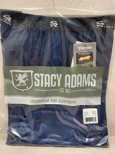 NEW POLY BAG MEN'S Stacy Adams Moisture Wicking Comfort Blend SHORT BRIEFS S-4XL - Picture 1 of 17