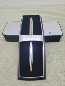 CROSS Century II Medalist Chrom Kugelschreiber mit 23KT Goldakzenten - Bild 1 von 11