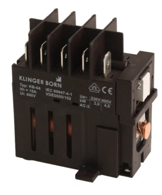 Schütz Klibo KB-04 Uc: 400 V, 4s, n. 8601.1040 - Immagine 1 di 3