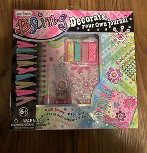 Hot Focus: DIY Bling Decorate Your Own Journal Kit NEW SEALED/FAST SHIPPING - Picture 1 of 2