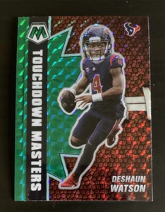 Panini Mosaic Touchdown Masters 2021 Green Mosaic Prizm TM-17 Deshaun Watson - Imagen 1 de 1