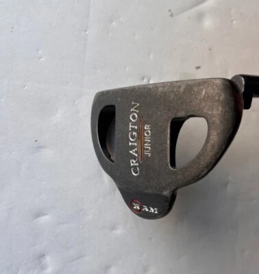 Junior Putter CRAIGTON RAM GOLF CLUB Black Silver RH - Image 1 of 4