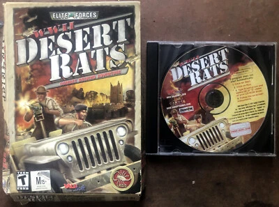 WWII DESERT RATS (Original Retail Boxed PC CD-ROM Game, 2002) - Image 1 of 4