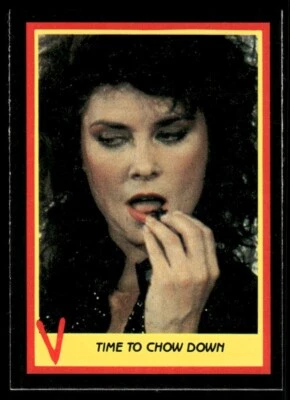 Tarjeta Fleer del programa de televisión V Visitors 1984 #44 (nuevo) Foto 1 de 2