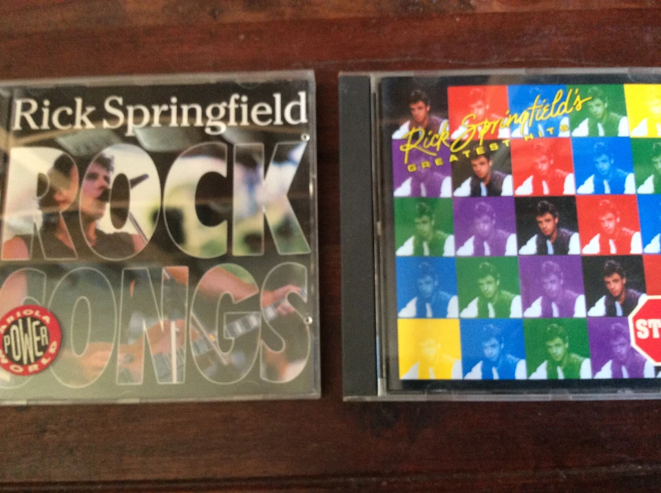 Rick Springfield ‎[2 CD Alben] Rocksongs + Greatest Hits - Bild 1 von 1