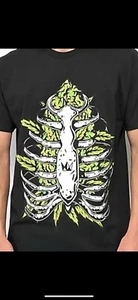 West Coast Cure Shirt Mens Black 2XL Rib Cannabis 420 Chronic - Picture 1 of 2