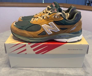 New Balance Teddy Santis x 990v3 Made in USA Tan Green Men's 11 - Picture 1 of 9