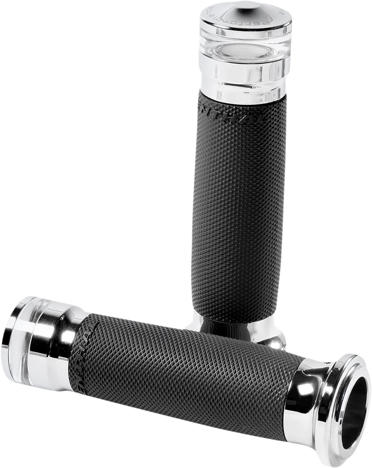 Performance Machine (Pm) Grips Contour - Led - Tbw - Chrome 0063-2100M-Ch - Image 1 of 1