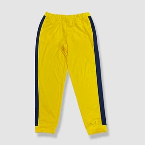$35 ID Ideology Men's Yellow Drawstring Stripe Knit Joggers Pants Size M - Picture 1 of 4