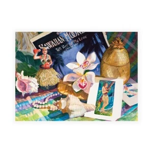 Stampa su Tela su Carta Poster o Quadro Koenig Judy Hawaiian Moonlight - Imagen 1 de 2