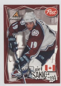 1997-98 Pinnacle Post Joe Sakic #3 HOF