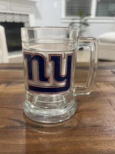 New York Giants Offizieller NFL Metall Logo Macho Glas Bierkrug Stein mit Griff - Bild 1 von 5
