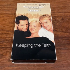 Keeping The Faith (VHS, Rental) - Good - 25% Off 2+!! - Picture 1 of 6