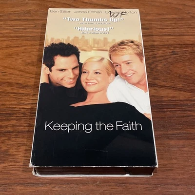 Keeping The Faith (VHS, Rental) - Good - 25% Off 2+!! - Image 1 of 4