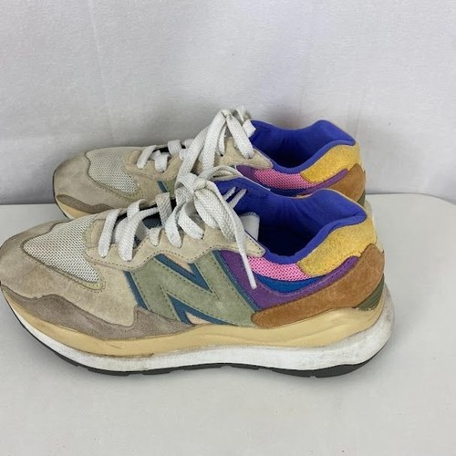 Scarpe sportive da corsa New Balance uomo 57 40 Clam Taupe taglia 5 5