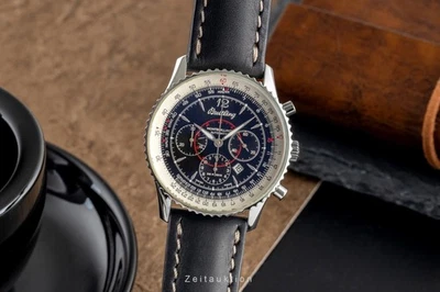 Breitling Montbrillant Chronograph Automatik Stahl Herrenuhr Ref. A41030 - Bild 1 von 4