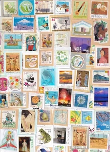 @@@JAPAN 1000 LARGE COMMEMORATIVE STAMPS / ON PAPER - Picture 1 of 1
