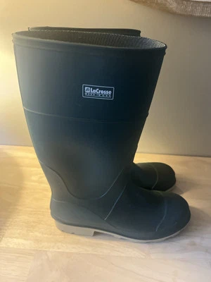 LaCrosse Made In USA Rain Boots Size 10 Worn Once! Excellent Condition  - Image 1 of 4