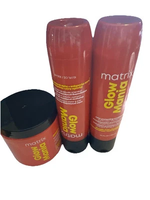 Matrix Glow Mania Super Gloss Protecting Mask (Dull & Color) 16.9 Oz. Shampoo + - Image 1 of 4