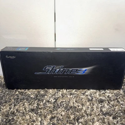 Ducky Shine 3 Mechanical Keyboard RGB Backlit Cherry MX – Brand New in Box - Image 1 of 4