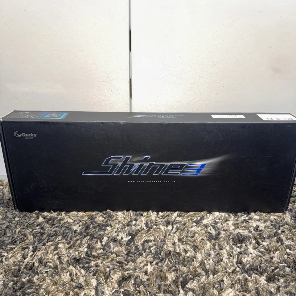 Ducky Shine 3 Mechanical Keyboard RGB Backlit Cherry MX – Brand New in Box - Image 1 of 4