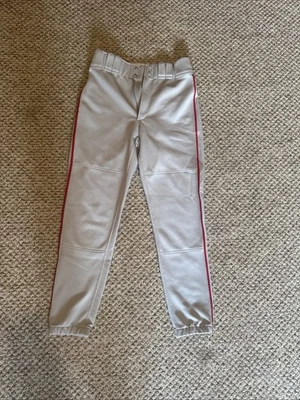 Pantalones de béisbol Mizuno Performance para hombre grises pequeños - pantalones de juego/práctica para adultos Foto 1 de 3