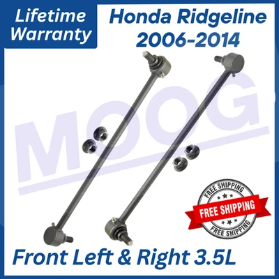 OEM MOOG Front Sway Bars For 2006-2014 Honda Ridgeline 3.5L Lifetime Warranty - Image 1 of 4