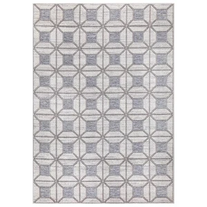 Clover Gray 5 ft. 3 in. x 7 ft. 3 in. Indoor/Outdoor Area Rug - Picture 1 of 10
