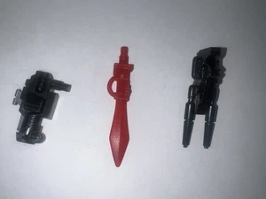 Vintage Transformers G1 Grimlock 1985 Weapon Lot for Figure sword gun missile - Picture 1 of 2