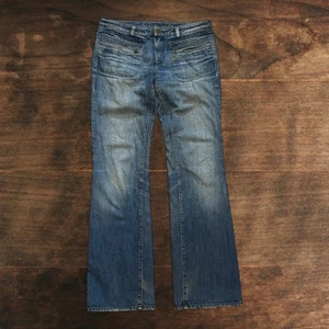 Y2K Diesel Damen W32 L32 Boot Cut Low Rise Vintage Blue Denim Flared Western - Bild 1 von 8