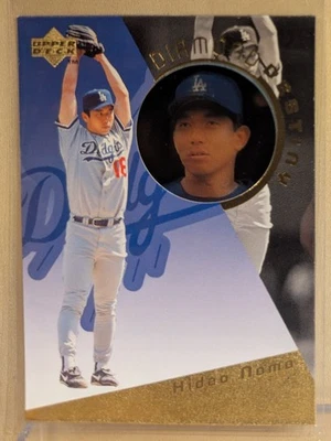 Diamond Destiny Gold #22 1996 cubierta superior Hideo Nomo inserto paralelo raro Foto 1 de 2