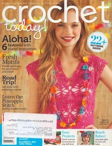 Crochet Today Magazin 22+ Anleitungen Juli August 2013 - Bild 1 von 4