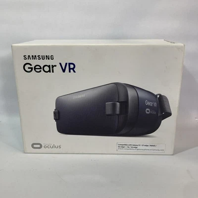 Samsung Gear VR Oculus 2016 SM-R323 for Galaxy Note 5 S7 S6 edge+ Black Blue - Image 1 of 4