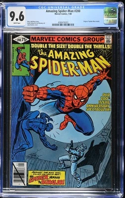 Amazing Spider-Man #200 (1980) – CGC 9.6 WHITE – Origin Retold Key - Image 1 of 2