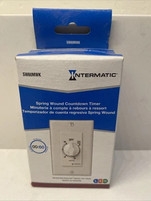 Intermatic FD15MC Spring Wound 1-Gang Countdown Timer 15 Min NOS - Image 1 of 4