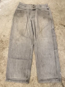 Marithe Francois Girbaud Jeans Men 36x29 Brand X Fit Carpenter Baggy *DISTRESSED - Picture 1 of 12