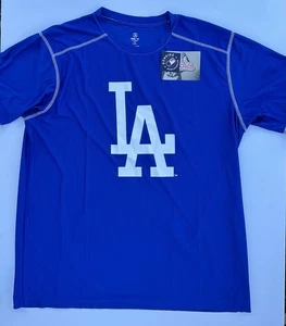 LA Dodgers Stitches Blau MLB T-Shirt Herren Größe XL Kurzarm Neu mit Etikett - Bild 1 von 7