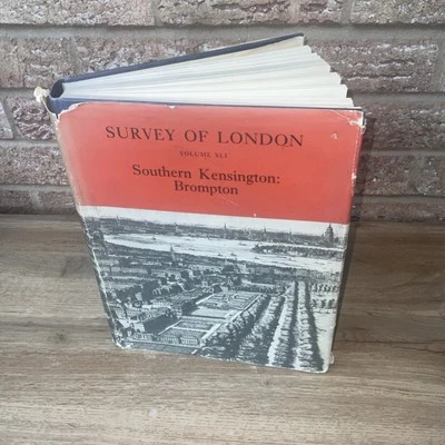 Survey Of London Volume XLI Southern Kensington Brompton HB DJ 1983 Sheppard - Image 1 of 4