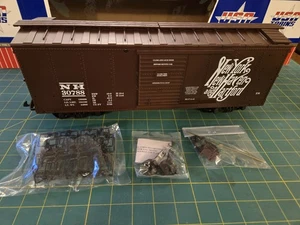 USA TRAIN - SPUR G - R19053D NEW HAVEN STEEL BOX CAR #30788 BRAUN - Bild 1 von 10