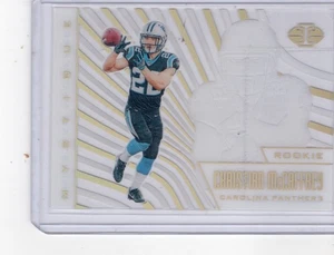 Tarjeta de novato 2017 Panini Illusions Mystique Christian McCaffrey #7 acetato - Imagen 1 de 2