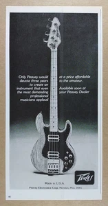 1978 Peavey T-40 Bass Guitar vintage print Ad - Picture 1 of 1