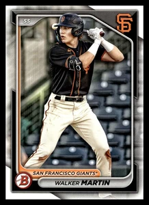 2024 Bowman Draft #BD-152 Walker Martin San Francisco Giants Baseball Card - Picture 1 of 2