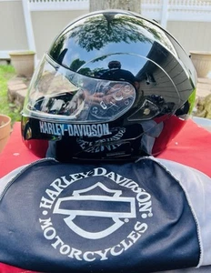 Harley-Davidson® Men's Modular Helmet With Sun Shield GLOSS 98211-10VM Size LG - Picture 1 of 17