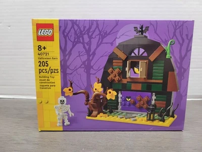 Nuevo LEGO 40721 Halloween Barn - Juego de construcción de 205 piezas con minifigura de esqueleto Foto 1 de 4