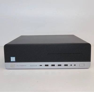 HP EliteDesk 800 G3 SFF i7-6700 3.40Ghz 16GB 240GB SSD Win 11 Desktop PC - Image 1 of 4