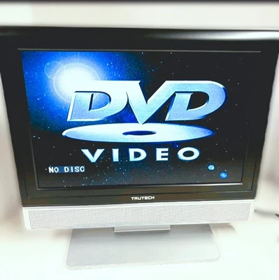 Retro TruTech 19" LCD TV/DVD/Gaming Combo PLV31199S1 – No Remote, Tested & Works - Image 1 of 4