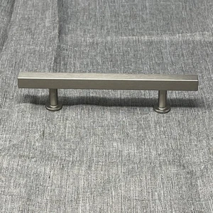 LOT OF 3 -Brainerd Square Bar Pull Cabinet Stainless Steel P37256W-SS-CP 3-3/4” - Picture 1 of 6
