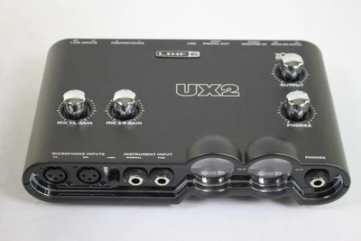 DEFECTUOSO - Interfaz de audio puerto de tono línea 6 Ux2 #R3465 Foto 1 de 4